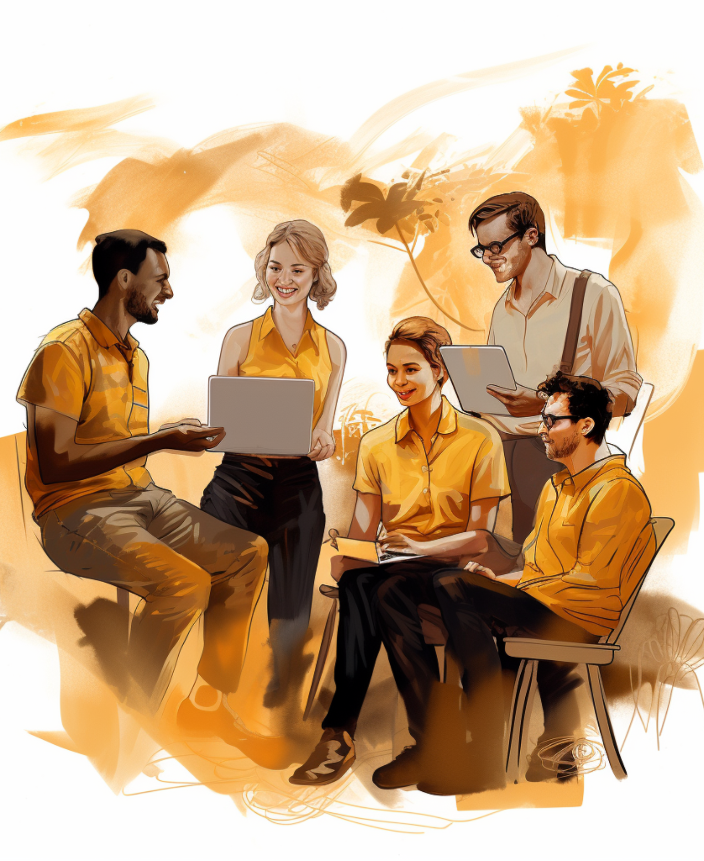 home page image block for small about us